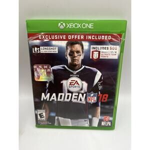 Madden NFL 18 (Microsoft Xbox One) *COMPLETE IN CASE - TESTED*